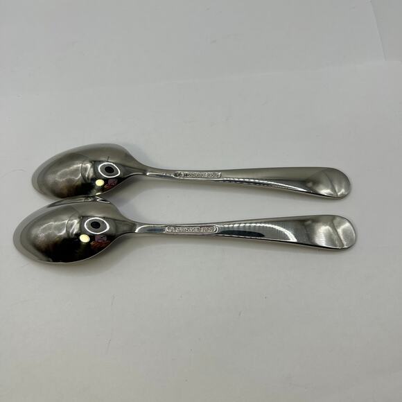 2 Teaspoon Spoon Swedish Lodge Lenox 6 5/8" Stainless 18/10 - Picture 3 of 10
